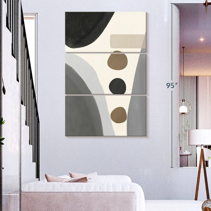 Avery Grey Mountain, 74" H x 48" W