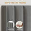 Structure de lit double, structure de lit tapissier en velours avec tête de lit à oreilles, 2 tiroirs de rangement, aucun sommier tapissier requis, gris-21769995-21769989