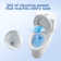 Belleze 1.5 Gallons GPF Back To Wall Toilets