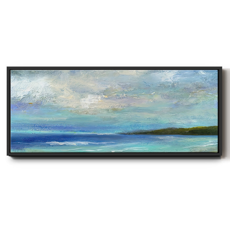 Island Inlet- Framed Canvas