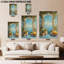 «Lemon», art mural de cuisine italienne, affiche d'art mural sur toile citron-1946612043