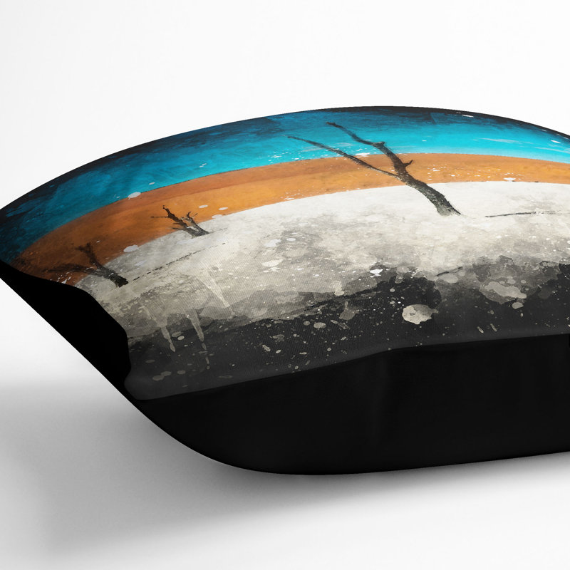 Square Throw Cushion, 40cm H x 40cm W x 15cm D, Black