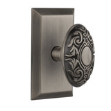 Studio Plate with Victorian Door Knob