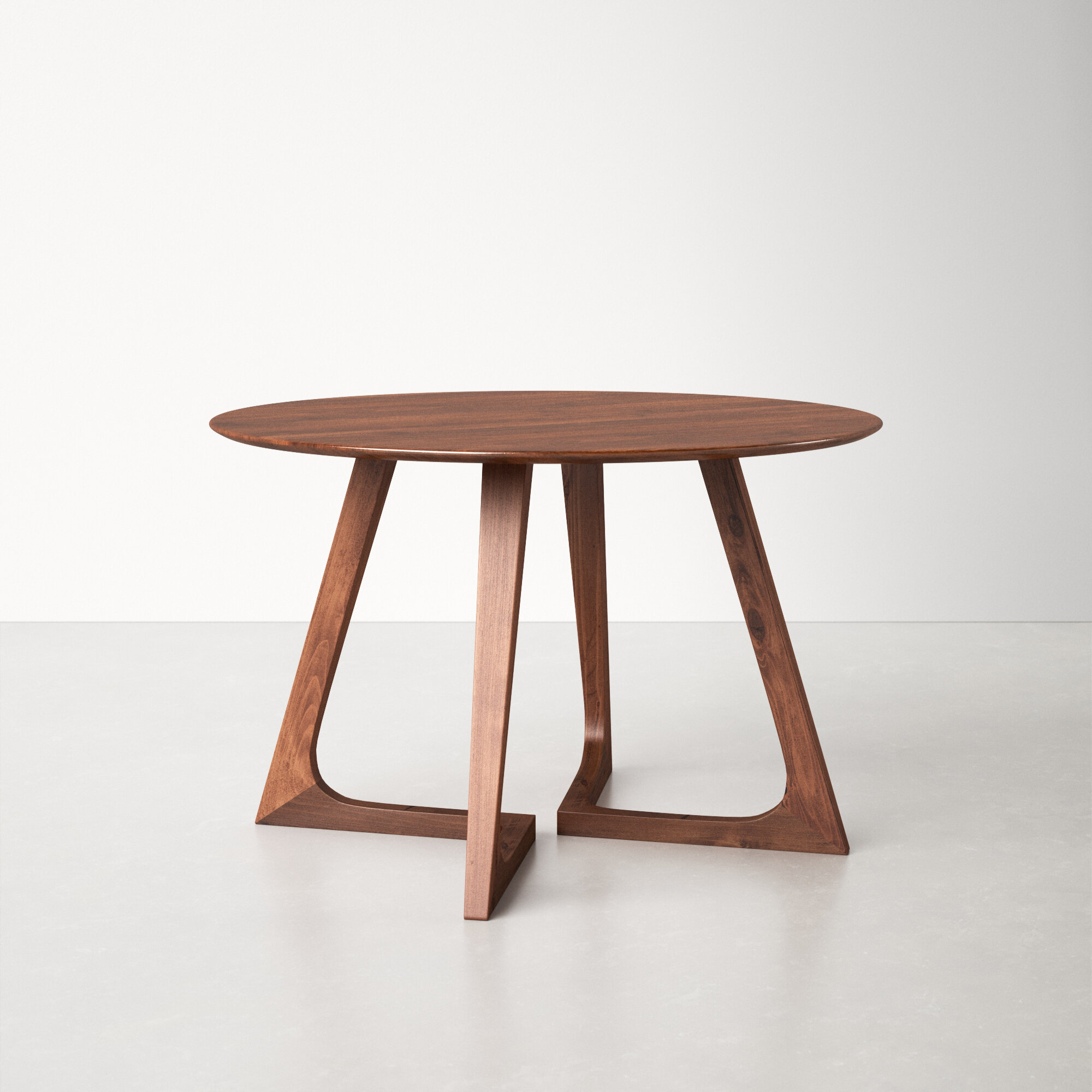 Matrix 120cm Round Mango Wood Dining Table