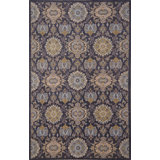 Ziegler Hand-Knotted High-Quality Dark Gray Area Rug
