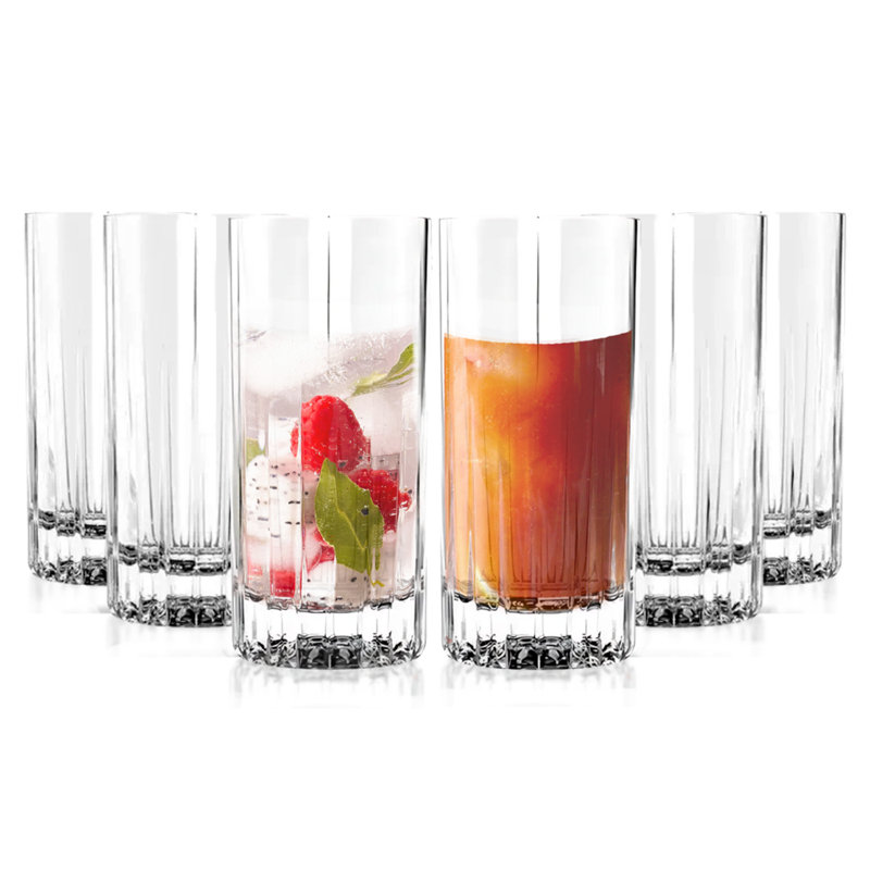 Ensemble de verres en cristal 11,5 oz Traze Tom Collins