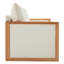 Canapé moderne à trois places avec sièges spacieux et revêtement en chenille pour un salon confortable, beige-72702904