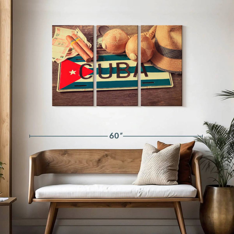 Nicci All About Cuba, H 28 po x l 45 po