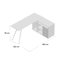L-Shaped Glass Top Executive Desk