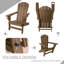  Chaise de patio pliante Adirondack-648173845