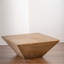 Table basse en bois Arsis, table basse en bloc, table basse naturelle