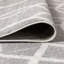 Tapis gris foncé / crème Wincott Ogee-820805679