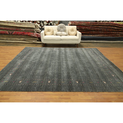 Tapis tribal de style Gabbeh 10 x 10