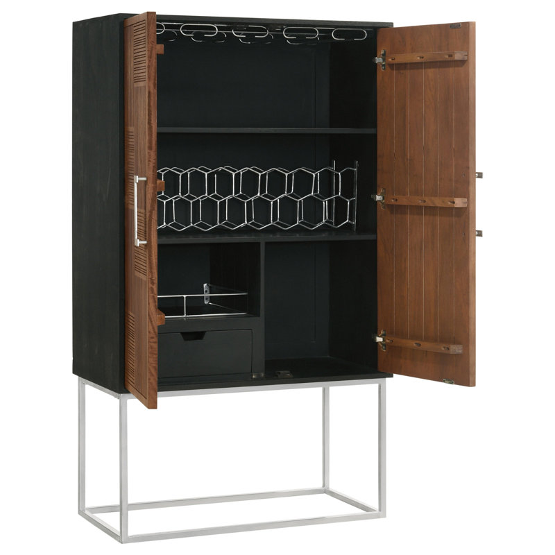 Armoire de bar 2 portes Washoe
