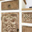30.25" Height Accent Cabinet In Antique White With Drawers