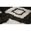 Tapis à poils longs en polyester touffeté à la main Aluino - 6 pi x 9 pi, rectangulaire, de couleur beige brun, motif géométrique moderne, tapis antidérapants épais faits à la main pour salon, chambre à coucher-2057150671
