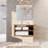 Alhagie 44'' Wall-Mounted Single Bathroom Vanity Set