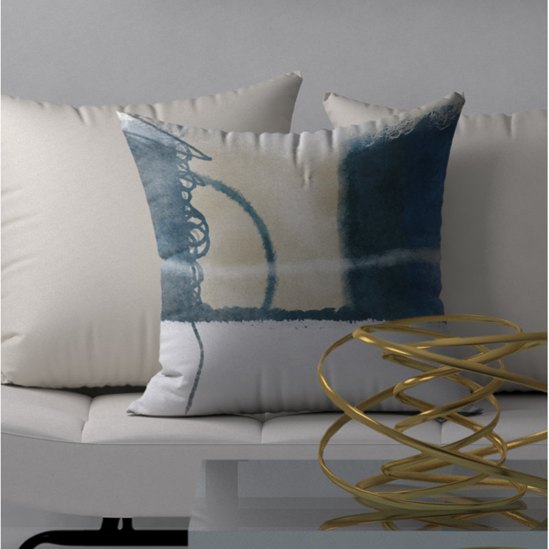 Housse de coussin décoratif carrée warm amusant, 18" x 18"