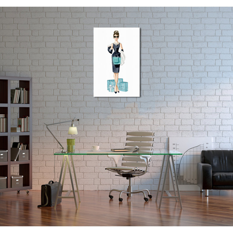 Diamant déjeuner - impression sur toile, H 36 po x l 24 po, Toile tendue