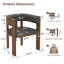 Ensemble de 4 chaises de salle à manger en bois massif Pliner Albert-1336827388-1321416987-1321416985
