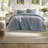 Soft Washed Microfiber Twin Bedding Sets, Pleated Modern Home Comfort