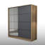Armoire-penderie 2 portes avec 2 tiroirs-2045342444