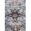 Tapis unique brun / gris anthracite / rouille 8 pi 11 po x 11 pi 10 po Bhavna