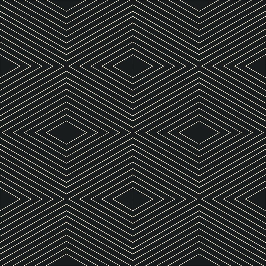 Huron Self-Adhesive Wallpaper Roll, Onyx, Self-adhesive, PVC