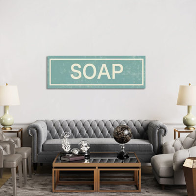 Soap by PI Studio - Wrapped Canvas Panoramic Print