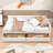 Upholstered Daybed with Built-in USB Ports and Two Storage Drawers-551723570