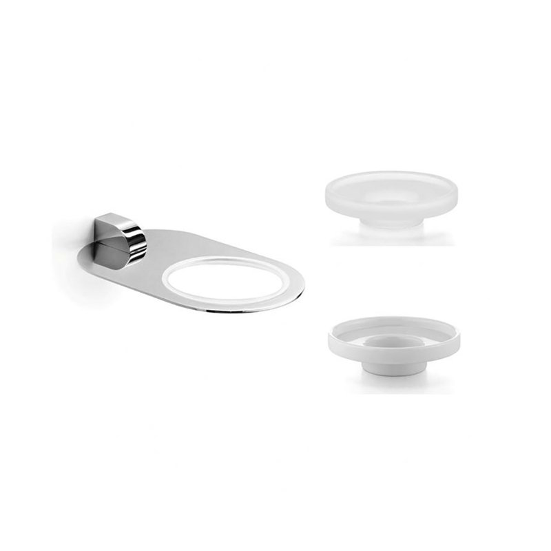 Muci Bathroom Accessory, Ceramic White