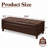 Loggins Faux Leather Upholstered Bench with Flip Top-931415547