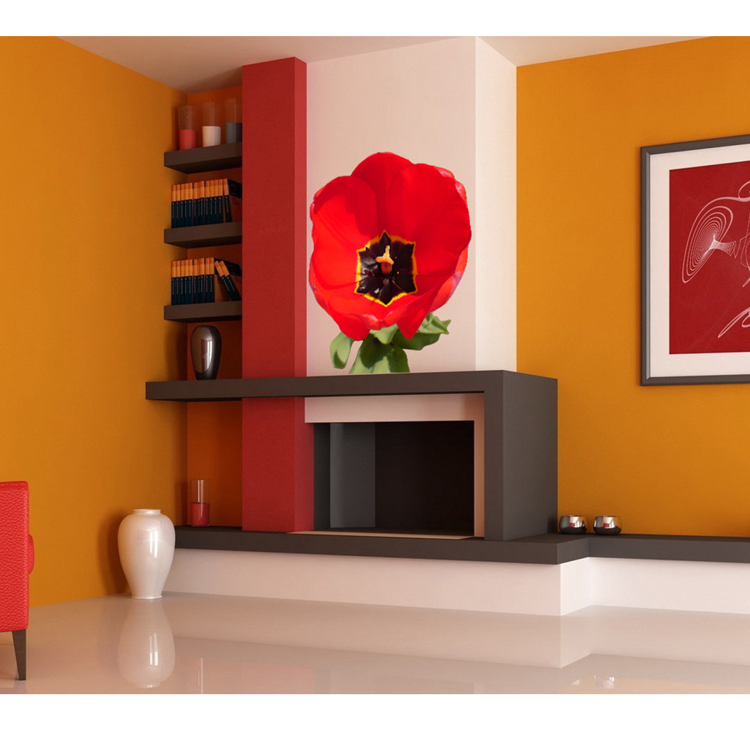 Poppy Plants & Flowers Wall Decal Trinx 