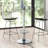 Aishvi Round Glass Top Dining Table-347205548