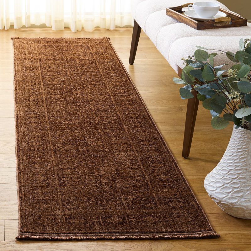 Tapis d'intérieur rétro Performance Overdye, Tapis de couloir 2 pi 3 po x 8 pi