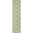 Fidel Diamond Tribal Green/Cream Indoor/Outdoor Rug-309547536