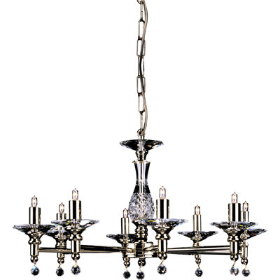 Melfa 8 - Light Candle Style Chandelier
