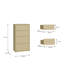 54.8 cm W Chest of 4 Drawers-1739381473