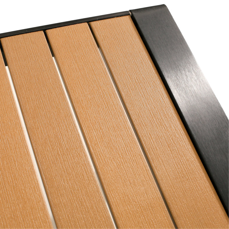 Table basse tendance en forme de V et 2 - Cadre en aluminium facile moderne et transparent