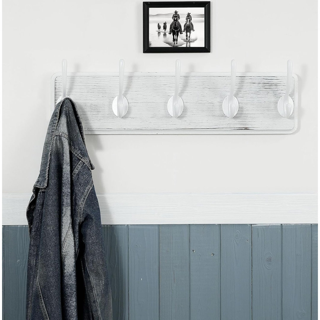 Coat Rack Wall Mount,Coat Hooks Wall Mounted,16" Hole to Hole