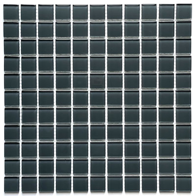 Maranello 1'' W x 1'' L Backsplash Glass Tile Mosaic Sheet