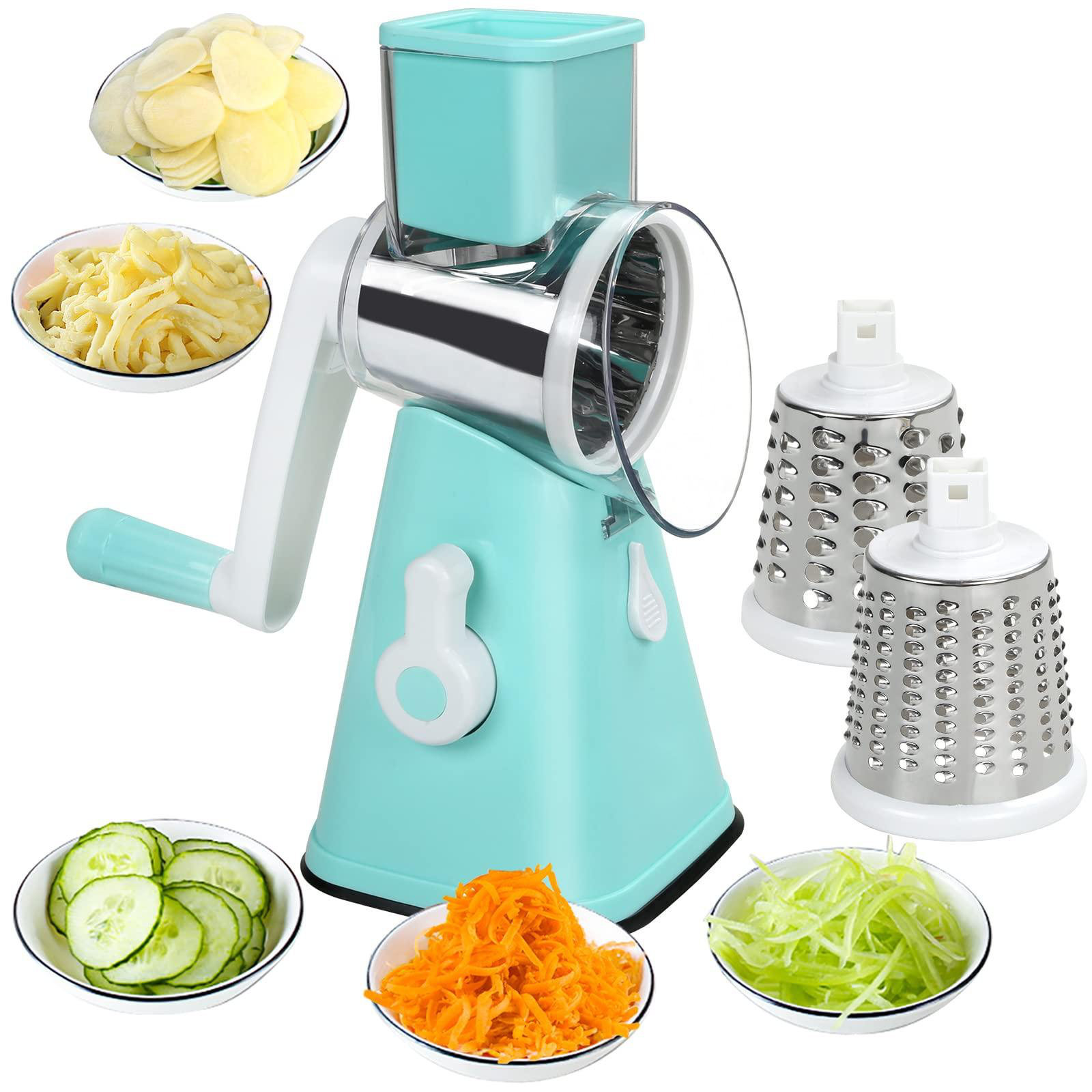 Himimi Electric Vegetable Graters Professional Salad Maker, Electric Slicer  Shredder Graters For Cheese, Carrot, Potato, Cucumbers & Reviews
