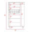 Chariot de cuisine polyvalent avec plusieurs options de rangement pour une organisation améliorée-1846483943