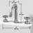 Hart Widespread 3-Hole Bathroom Faucet, 2-Handle High Arc With Round Knob Handles In Brushed Nickel-88783407