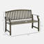 Banc de jardin en métal Altha-2053079799