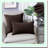 Coffee Chenille Throw Pillow Covers - Pack of 2 | Solid Dyed Soft Chenille Cases for Couch Sofa Bed | Home Decoration Essentials
