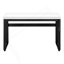 Computer Desk, Home Office, Standing, Adjustable, 48"L, Work, Laptop, White Laminate, Black Metal, Contemporary, Modern-1214519179