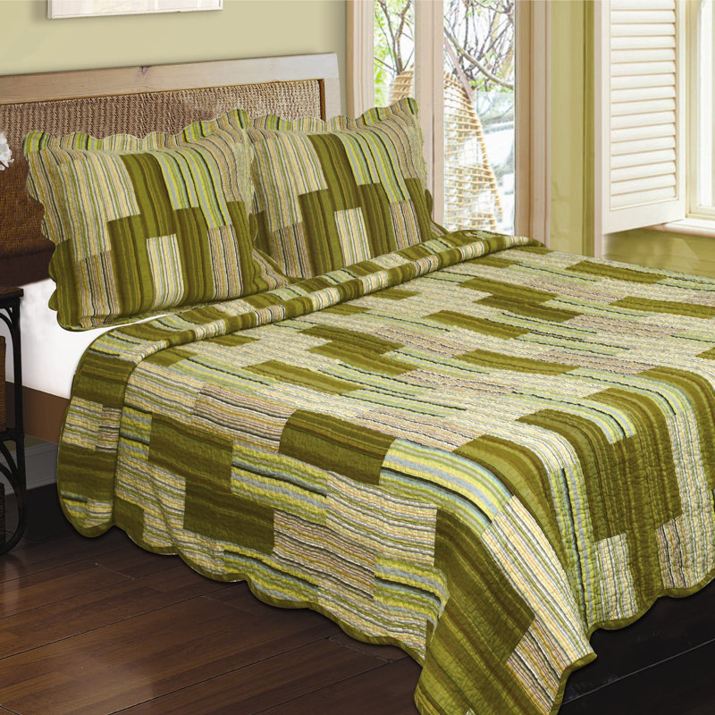 Camping Patchwork Cotton Patchwork Quilt