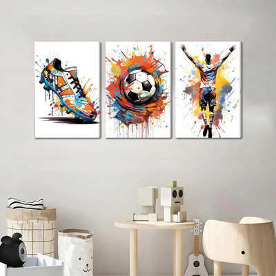 3 Piece Wrapped Canvas Print