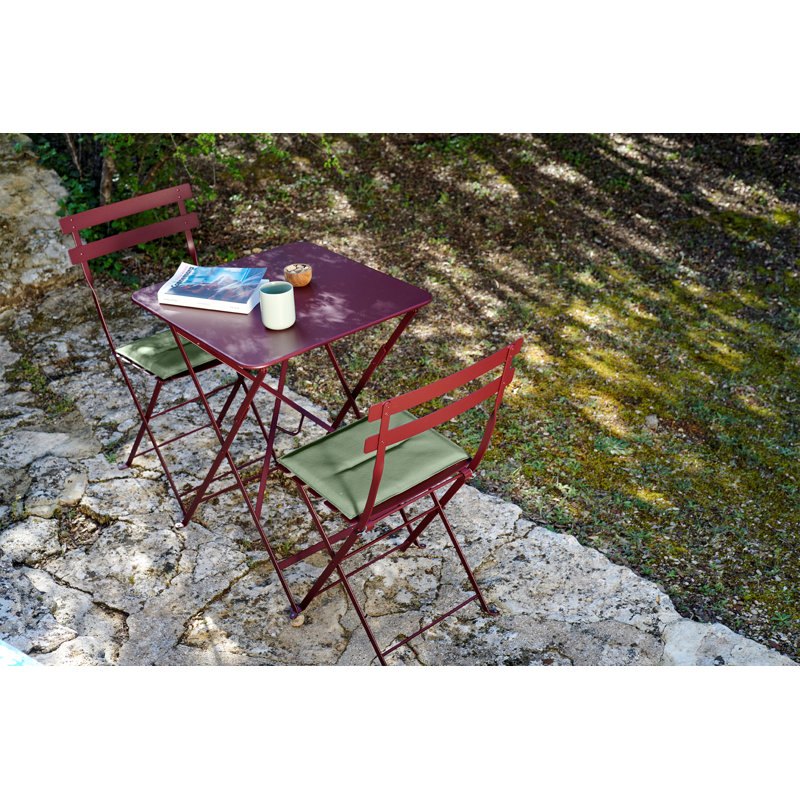 Bistro Outdoor Dining Side Chair, Liquorice